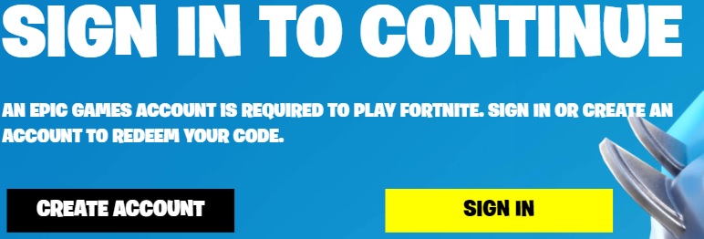 Fortnite Redemption codes