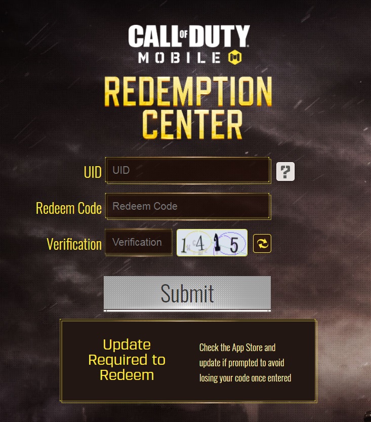 COD Mobile Redemption Codes