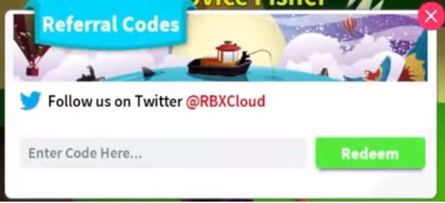 Roblox Fishing Simulator Codes