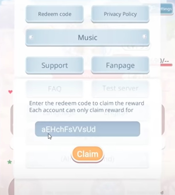 Love Nikki Redeem Codes