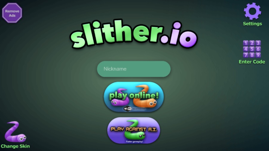 Slither.io Codes