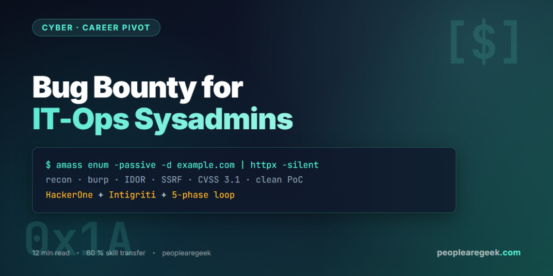 Bug Bounty Starter Guide for Sysadmins Coming from IT Ops (2026) - cover image