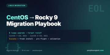CentOS to Rocky 9 Migration Playbook 2026 - PeopleAreGeek