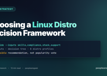 Choosing a Linux Distribution 2026 Decision Framework - PeopleAreGeek