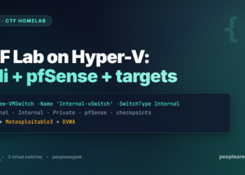 Build a CTF Lab on Hyper-V: Full Walkthrough (2026 Edition) - cover image