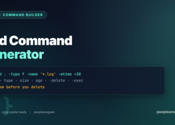 find Command Generator: Build Linux find Commands Visually - cover image