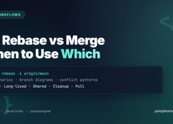 Git Rebase vs Merge - When to Use Which - PeopleAreGeek