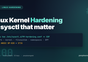 Linux Kernel Hardening: Essential sysctl Checklist for 2026 - cover image
