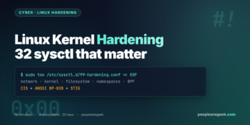 Linux Kernel Hardening: Essential sysctl Checklist for 2026 - cover image