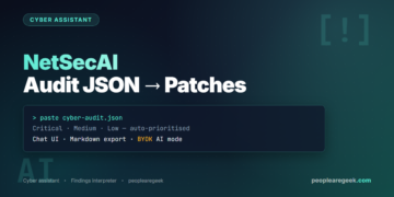 NetSecAI cyber audit findings interpreter - PeopleAreGeek