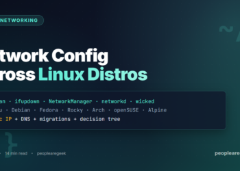 Network Configuration Across Linux Distros 2026 - PeopleAreGeek