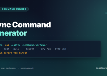 rsync Command Generator: Build Sync, Backup and SSH Transfer Commands - cover image