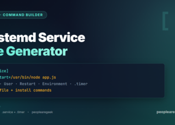systemd Service File Generator: Create .service and .timer Units - cover image