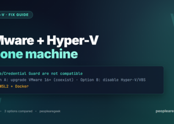 VMware Workstation and Hyper-V on the Same Machine (2026 Fix) - cover image